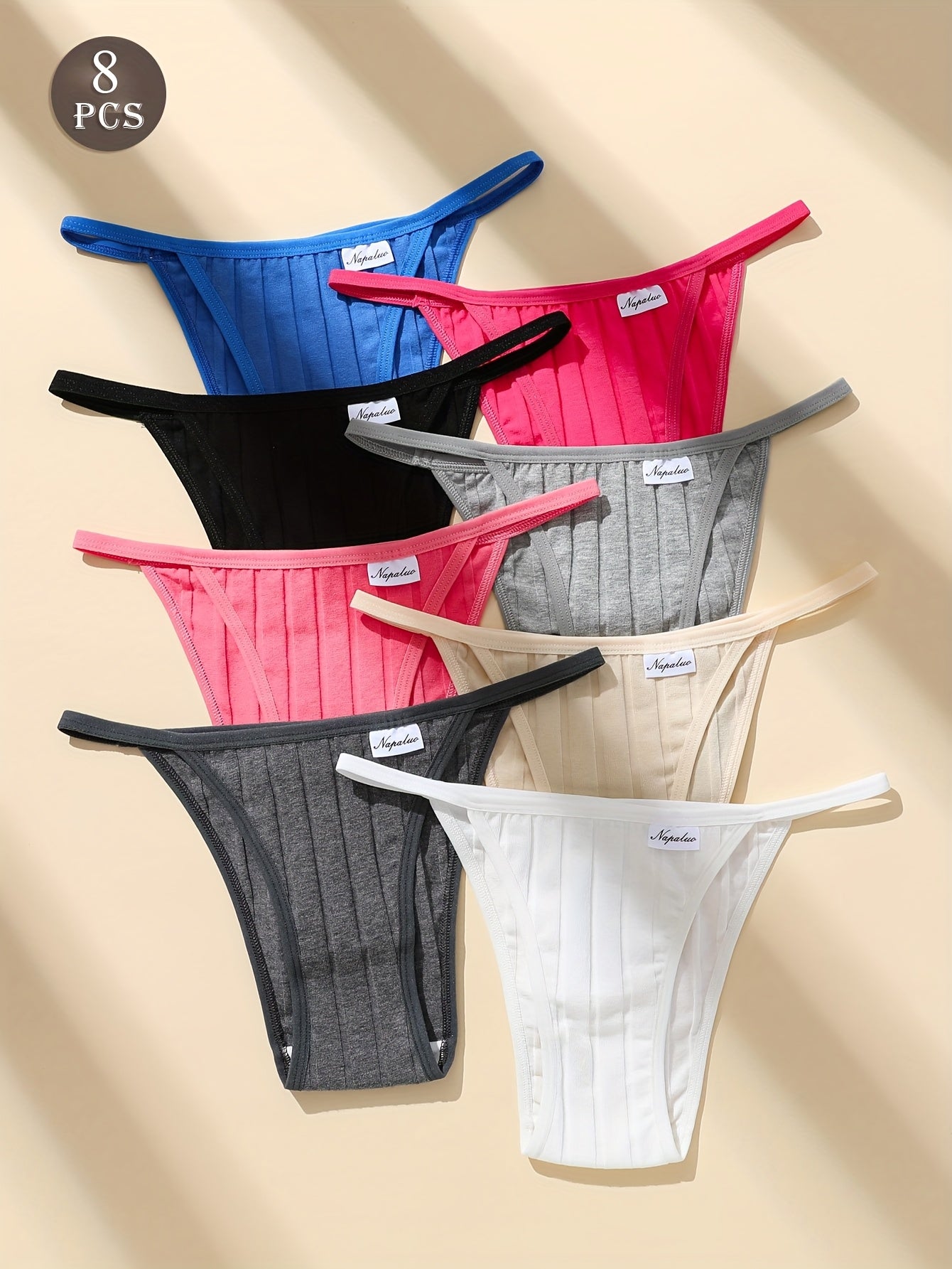 Women's 8-Pack Briefs - Soft Daily Comfort