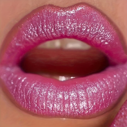 Glitter Lip Gloss & Lip Liner Set 2-Piece – Berry Shine Diamond Finish, Hydrating Squalane Formula, Long Lasting Glossy Sparkle Lip Kit for Women, 10 Color Combos Available