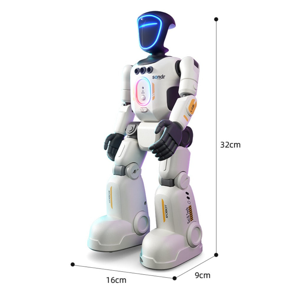 Smart Humanoid Robot Toy with Gesture Sensor & Voice Recorder – Advanced Pose-Controlled Joints, Smart Remote Control, Interactive STEM Robot for Kids Teens & Adults, Birthday Christmas Gift