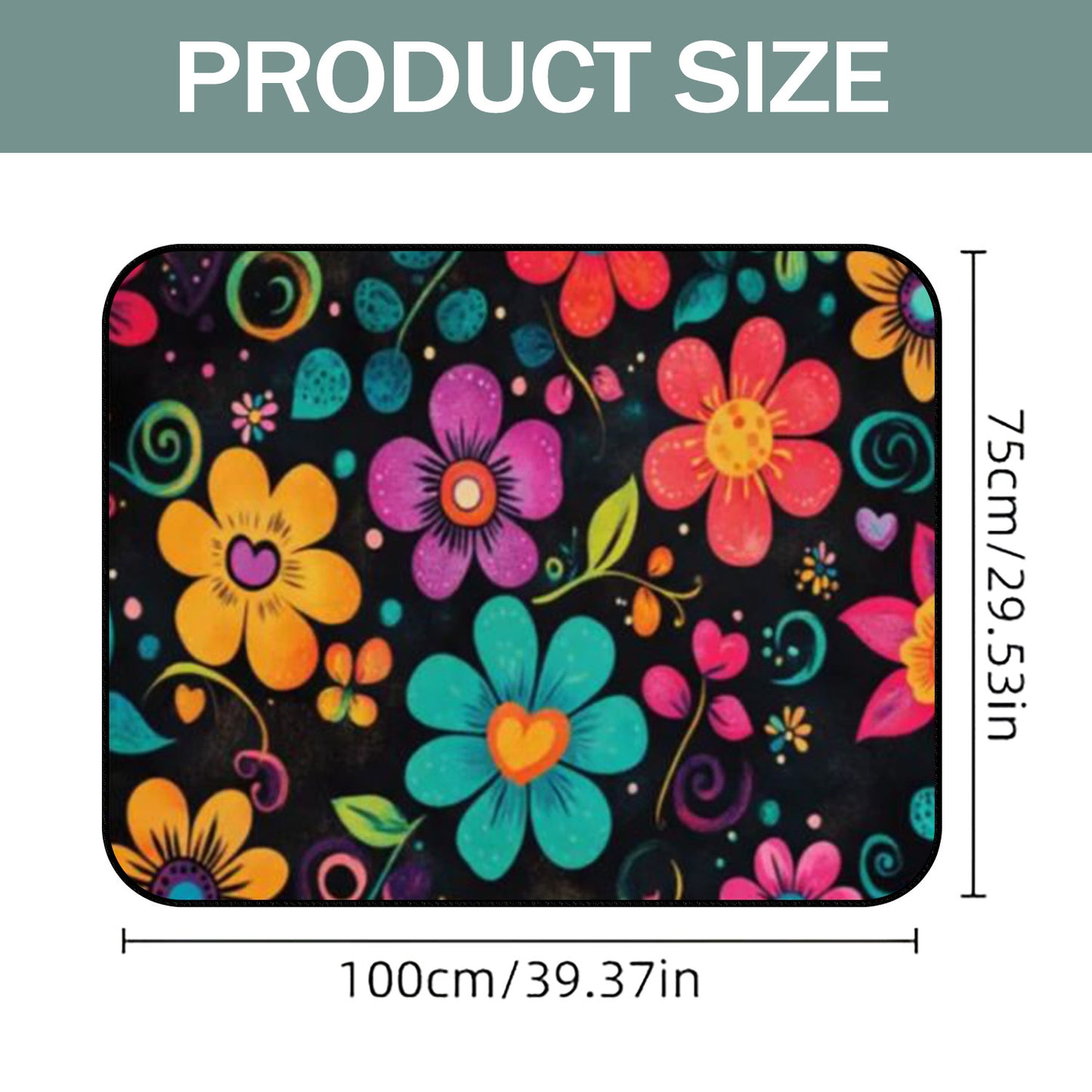 Car Trunk Mat Cargo Liner – Waterproof Non-Slip Trunk Floor Mat with Pattern Designs to Protect Vehicle Interior from Dirt, Spills & Scratches | Multiple Styles