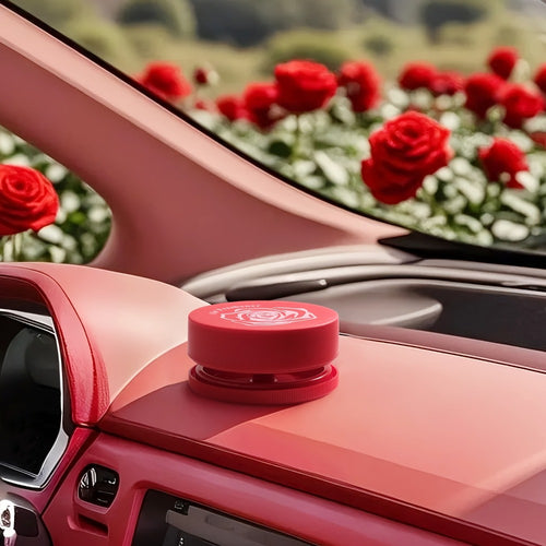 Car Solid Perfume Air Freshener 2-Pack – Long-Lasting Solid Fragrance for Car, Home, Office & Bedroom, Available in Cherry, Lavender, Lime, Rose & Sweet Orange Scents