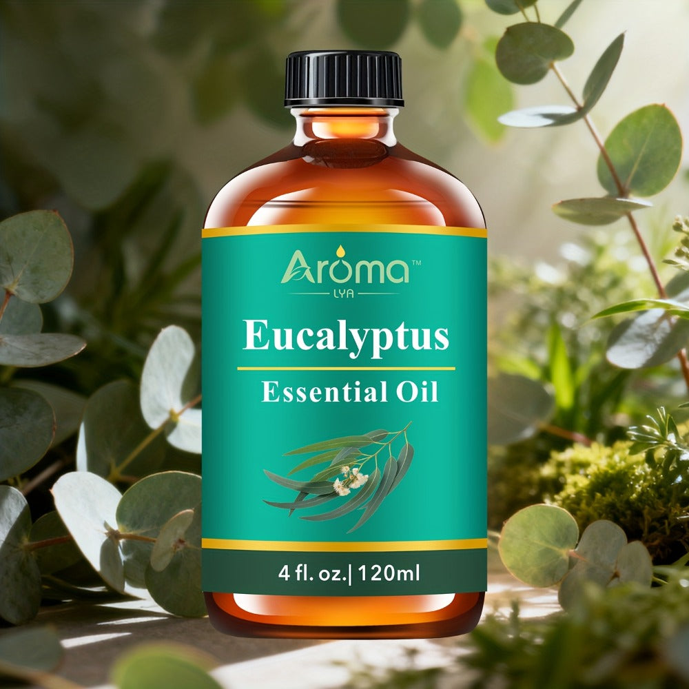 Lavender Essential Oil 4oz – Pure Aromatherapy Oil for Diffuser, Candle, Humidifier & Massage | Also in Eucalyptus, Frankincense, Peppermint, Lemon & More