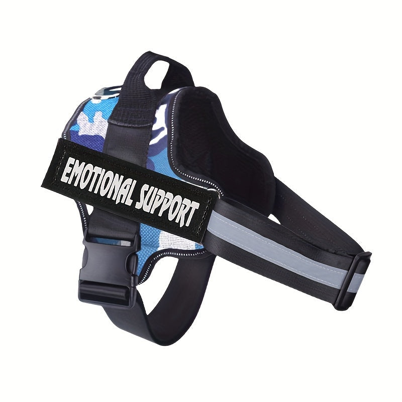 Emotional Support Dog Harness No-Pull Reflective Vest with Handle – Adjustable No-Choke ESA Pet Harness for Easy Walking & Training, XS to XXL, 11 Colors