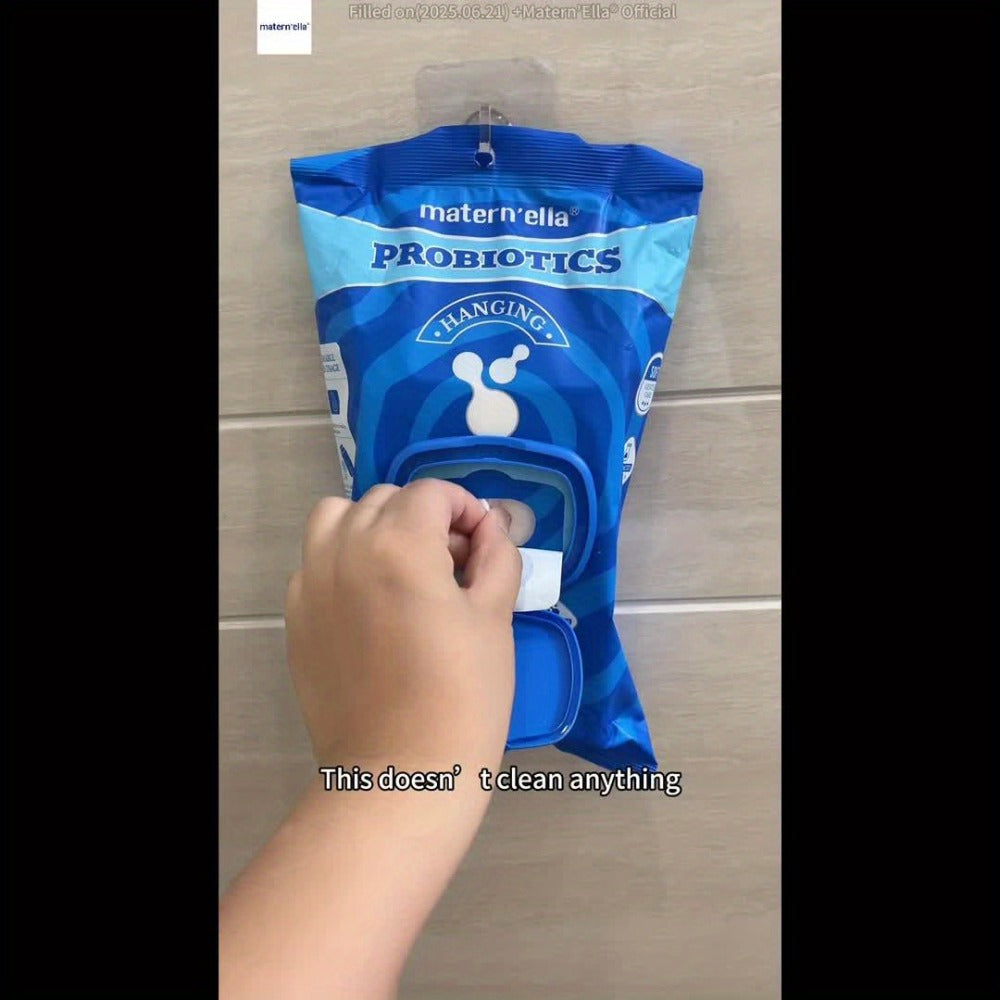 Flushable Wet Wipes with Probiotics – Plant-Based Fibers, Fragrance Free, Sewer Safe, Soft & Thick Disposable Butt Wipes for Adults, Incontinence & Personal Care (1/3/5/6/8/9/15 Packs)
