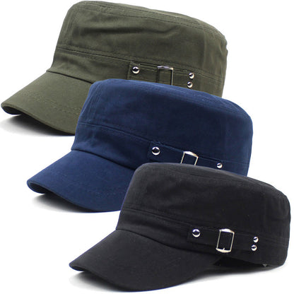 Baseball Caps 3-Pack Unisex Flat Brim Duckbill Hat Set for Men & Women, Lightweight Machine Washable Outdoor Cap for Fishing Camping Hiking Sports Casual Wear, Multiple Style Options