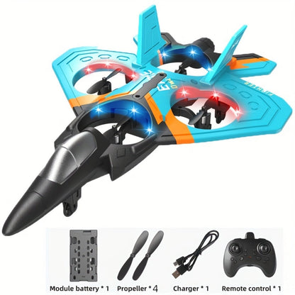 Kids Drone with Altitude Hold for Beginners – Rechargeable RC Flying Toy Indoor Outdoor, Easy to Fly Helicopter Airplane Gift for Boys & Girls Ages 8 9 10 11 12 (Black/Blue/Red)