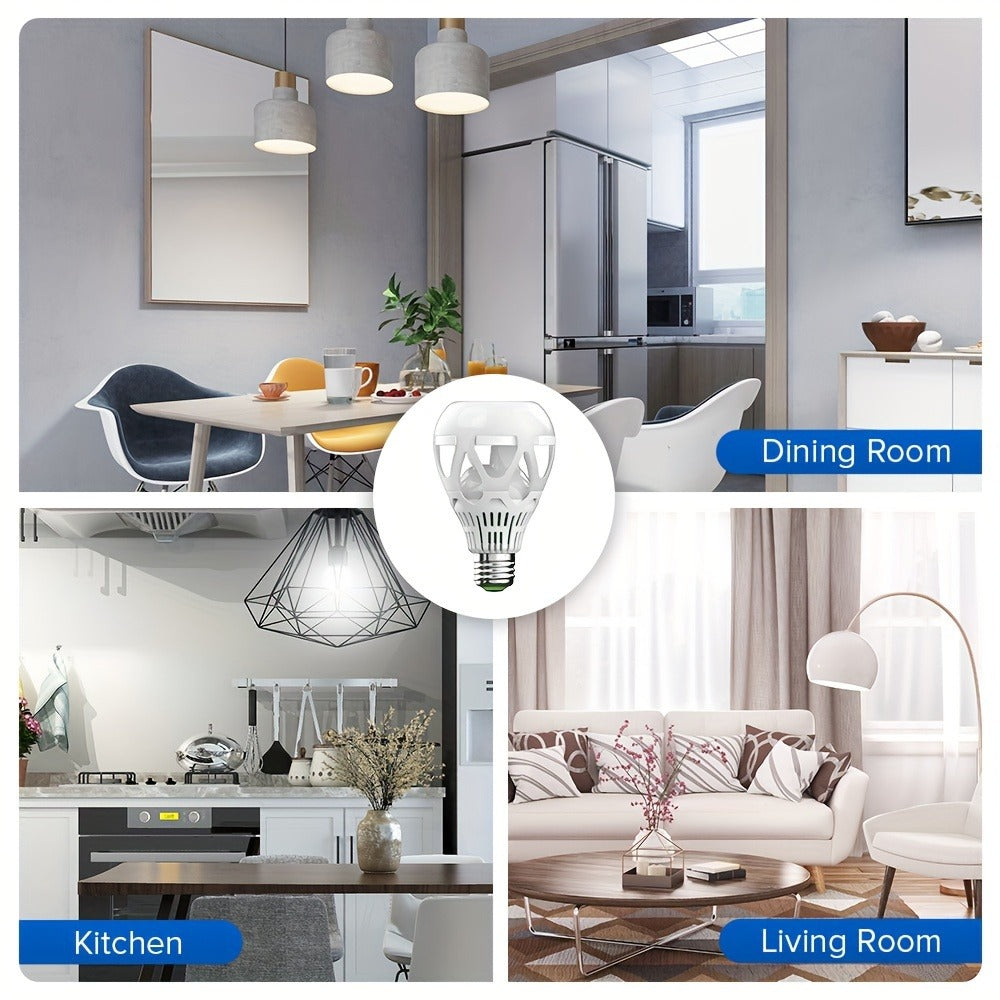 A21 LED Light Bulb 22W 3000 Lumens 200W Equivalent High Brightness Non-Dimmable – E26 Base 3000K Warm White & 5000K Daylight for Home Office Garage Workshop Indoor Lighting, 4-Pack