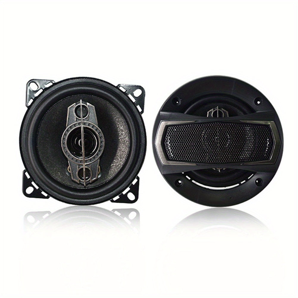 2/4pcs 4-Inch 440W 4-Way Coaxial Car Speakers with Multi-layer Mica Array Subwoofer, Enhanced Bass Response And Included Wires Perfect for Car Door Auto Audio Music Systems
