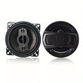 2/4pcs 4-Inch 440W 4-Way Coaxial Car Speakers with Multi-layer Mica Array Subwoofer, Enhanced Bass Response And Included Wires Perfect for Car Door Auto Audio Music Systems