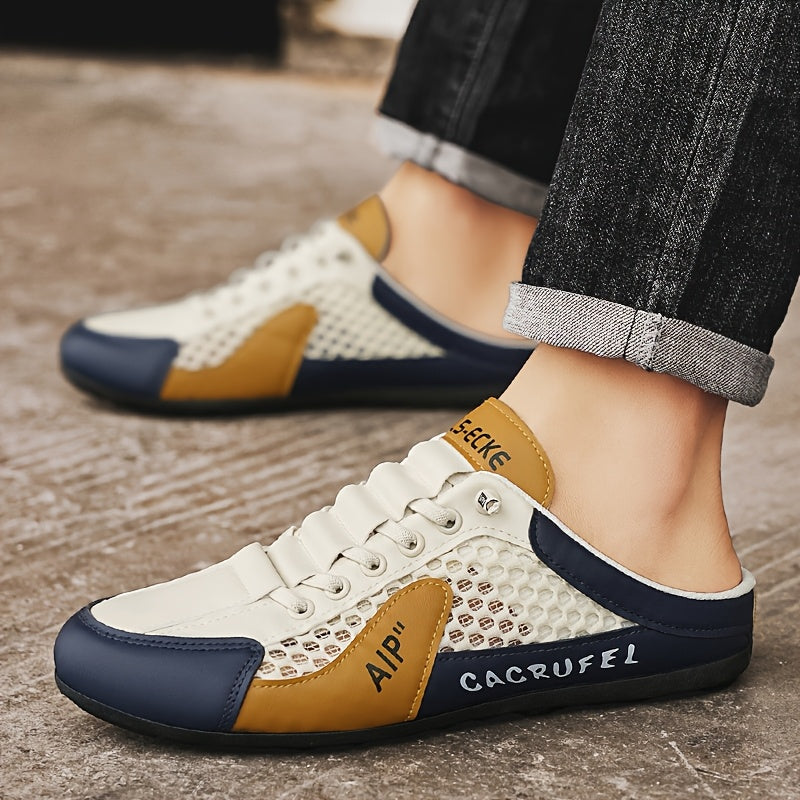 Men's Slippers - Breathable Mesh Non-Slip Sole for Beach & Water 187621