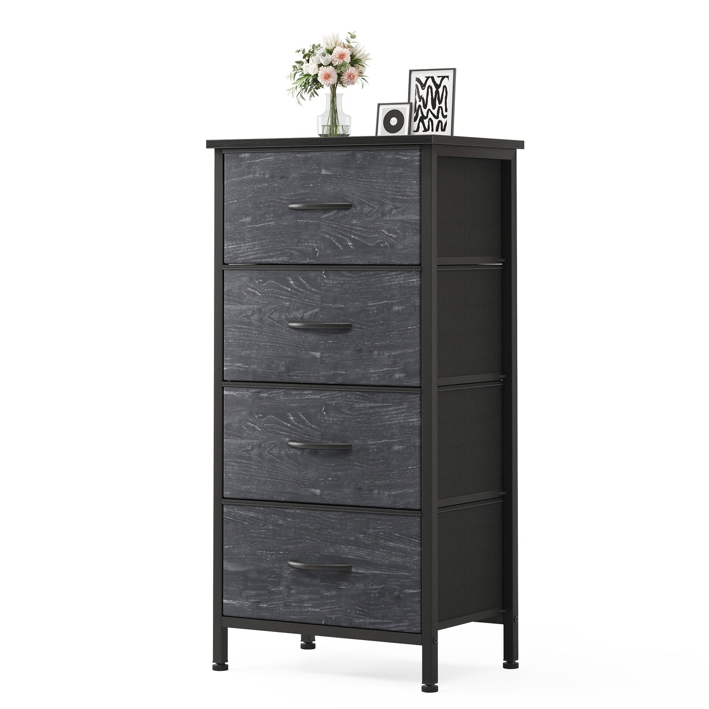 Dresser shown in the Black Wood option
