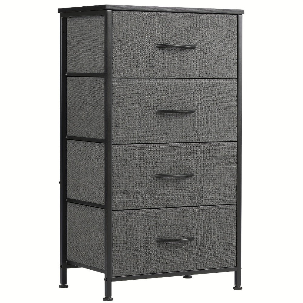 4-Drawer Metal Dresser, Bedroom Drawer Chest for Organized Everyday Storage detail image - detail view 15