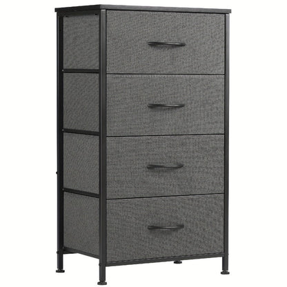 4-Drawer Metal Dresser, Bedroom Drawer Chest for Organized Everyday Storage detail image - detail view 15