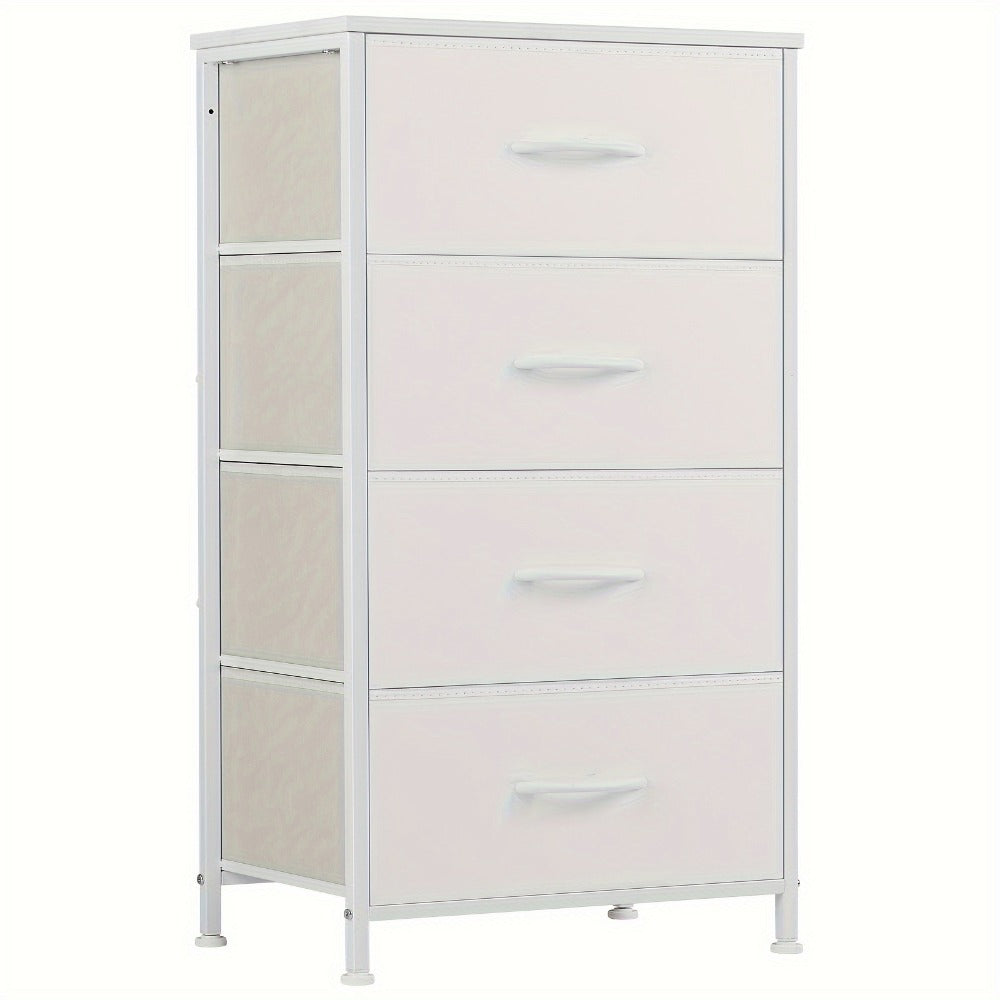 4-Drawer Metal Dresser, Bedroom Drawer Chest for Organized Everyday Storage detail image - detail view 16