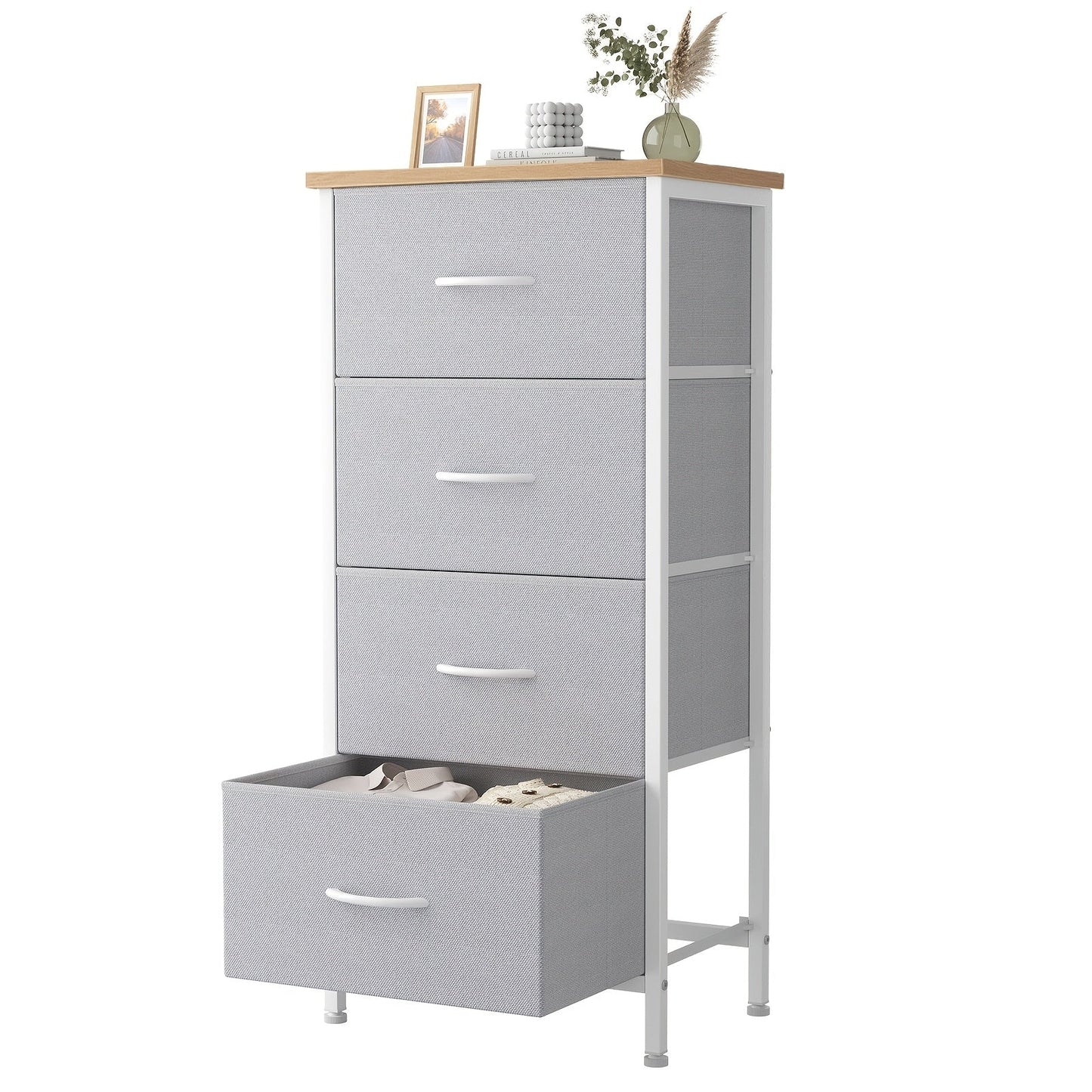 Dresser shown in the Light Gray option