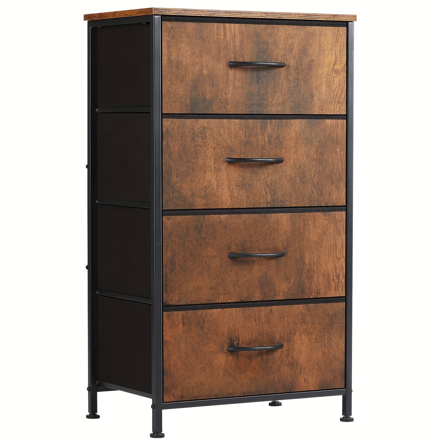 Dresser shown in the RUSTIC BROWN option