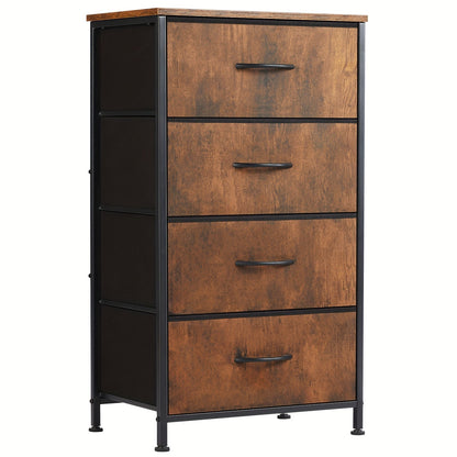 Dresser shown in the RUSTIC BROWN option