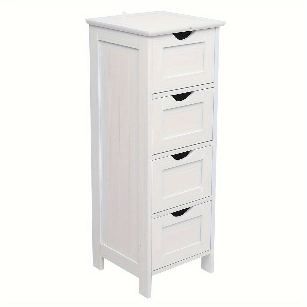 Storage Cabinet shown in the White option