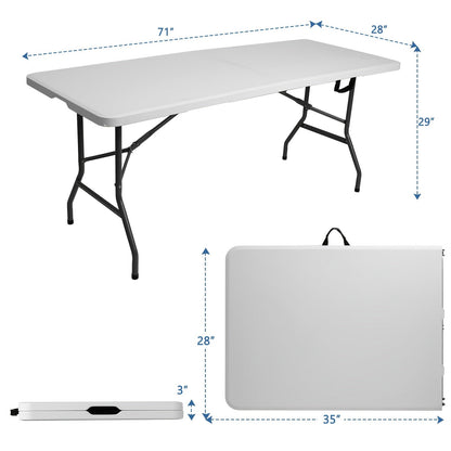 Folding Table shown in the For 6-8 persons option