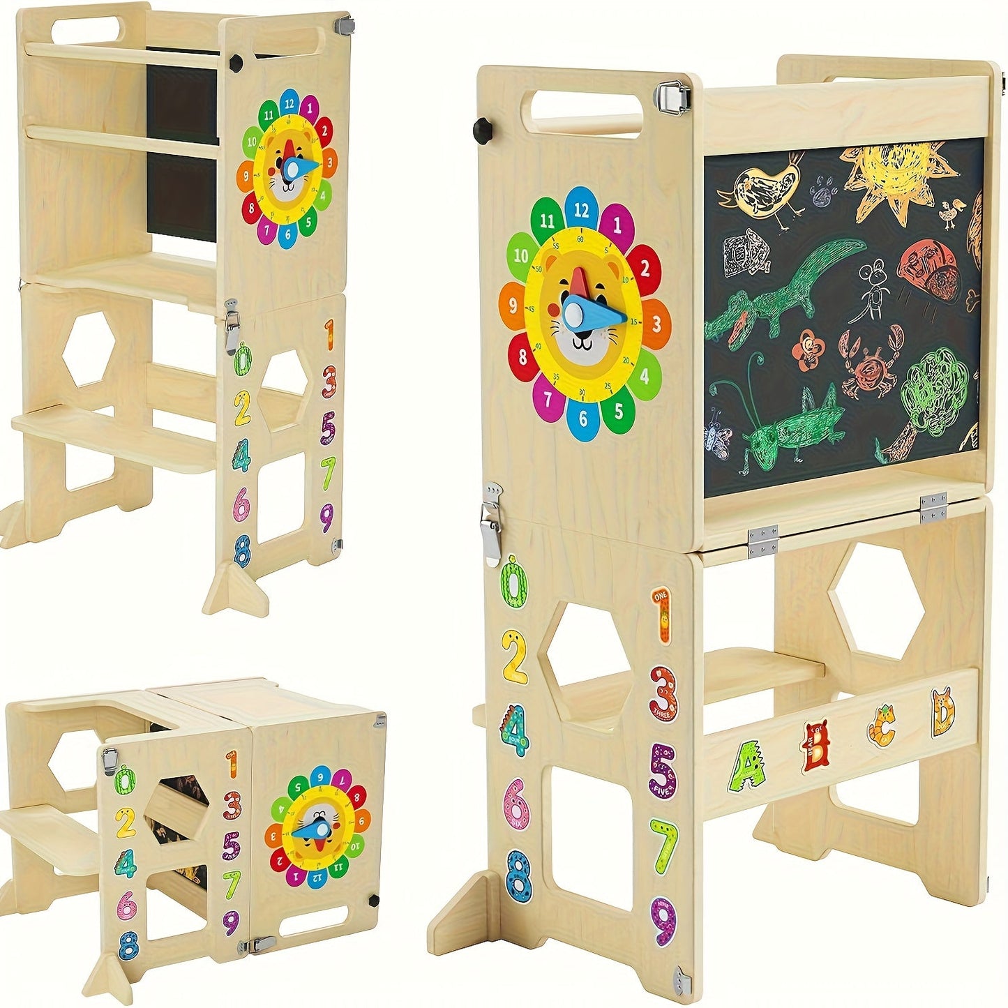 Toddler Learning Tower shown in the Khaki option