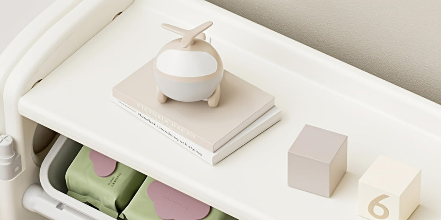 4-in-1 Kids Toy Organizer with Removable Storage Bins and Building Block Surface detail image - detail view 16
