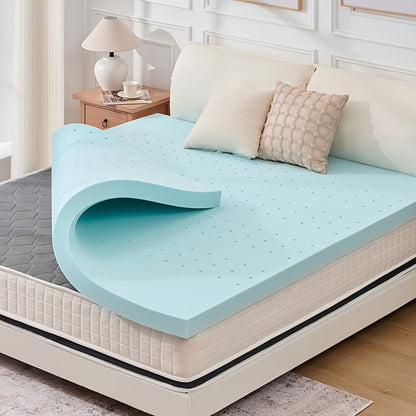 4-Inch Mattress Topper, Portable Bed Topper for Bedroom Comfort and Support detail image