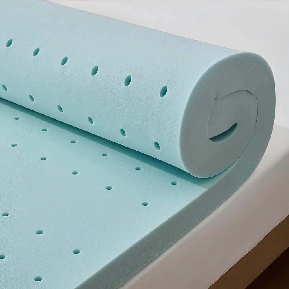 4-Inch Mattress Topper, Portable Bed Topper for Bedroom Comfort and Support detail image - detail view 5