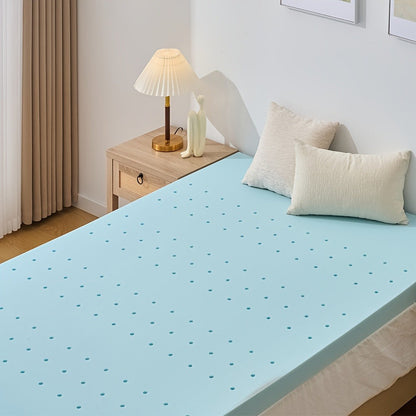 Mattress Topper, Cooling Gel Memory Foam 1.5 2 3 4 Inch Breathable Large-Pore Zones shown in the main product view