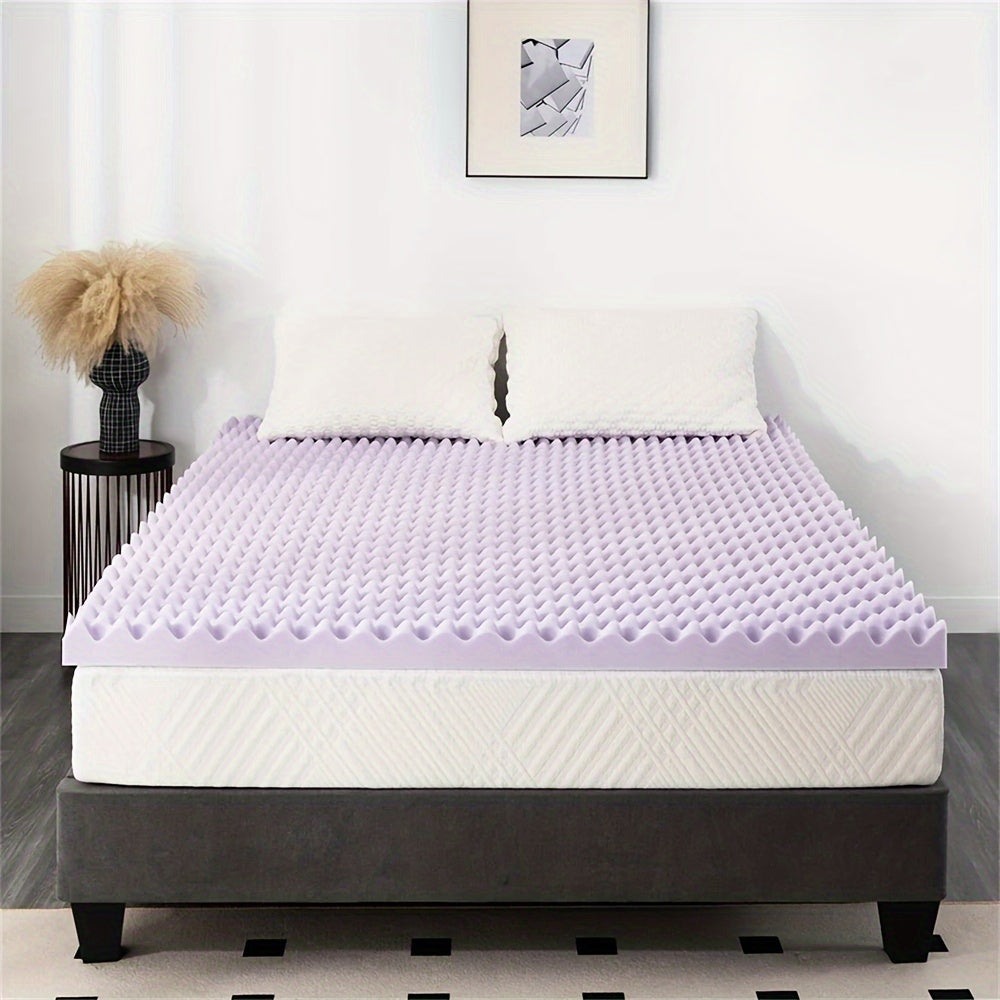 Mattress Topper shown in the 2 inch, TxL option