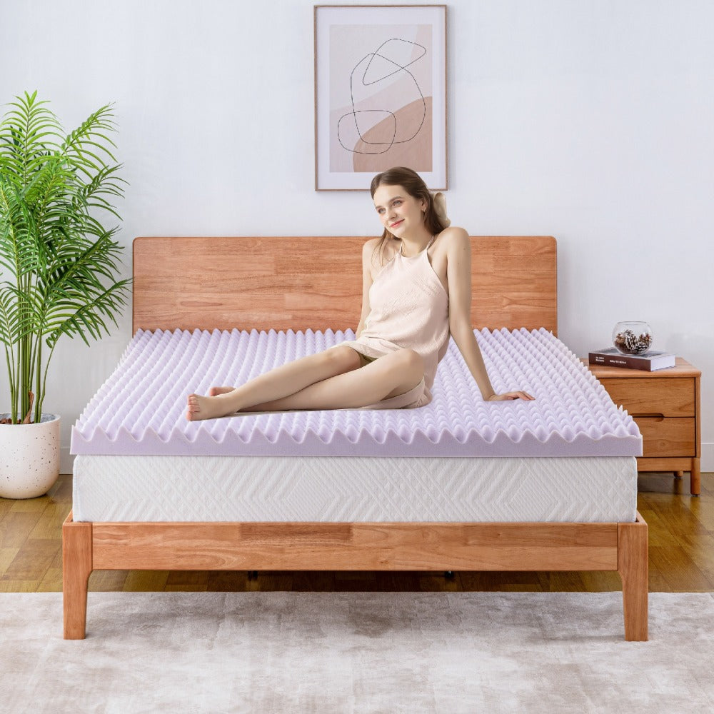 4-Inch Mattress Topper with Memory Foam, Bed Mattress Pad for Bedroom detail image