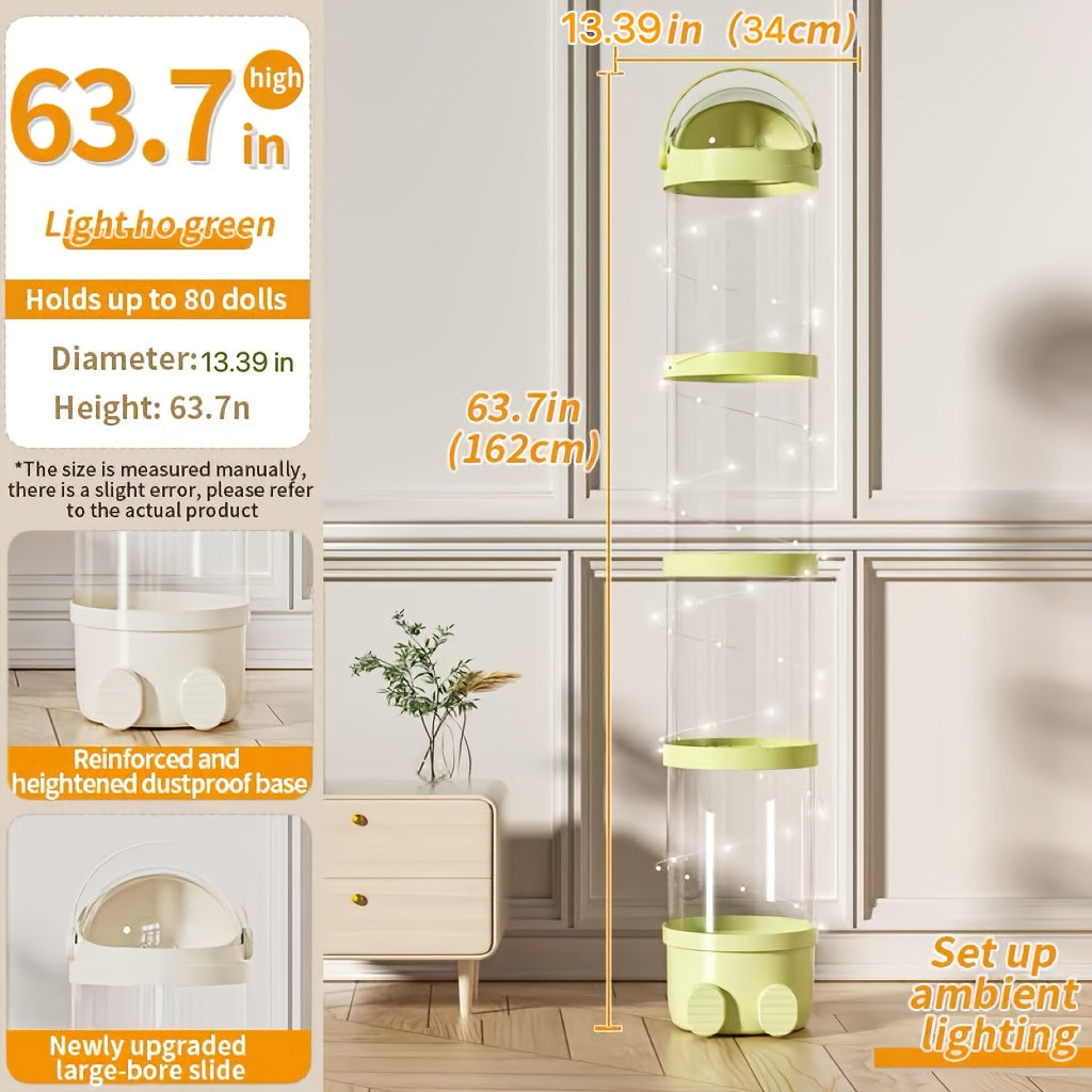 Kids Storage Organizer shown in the Green option