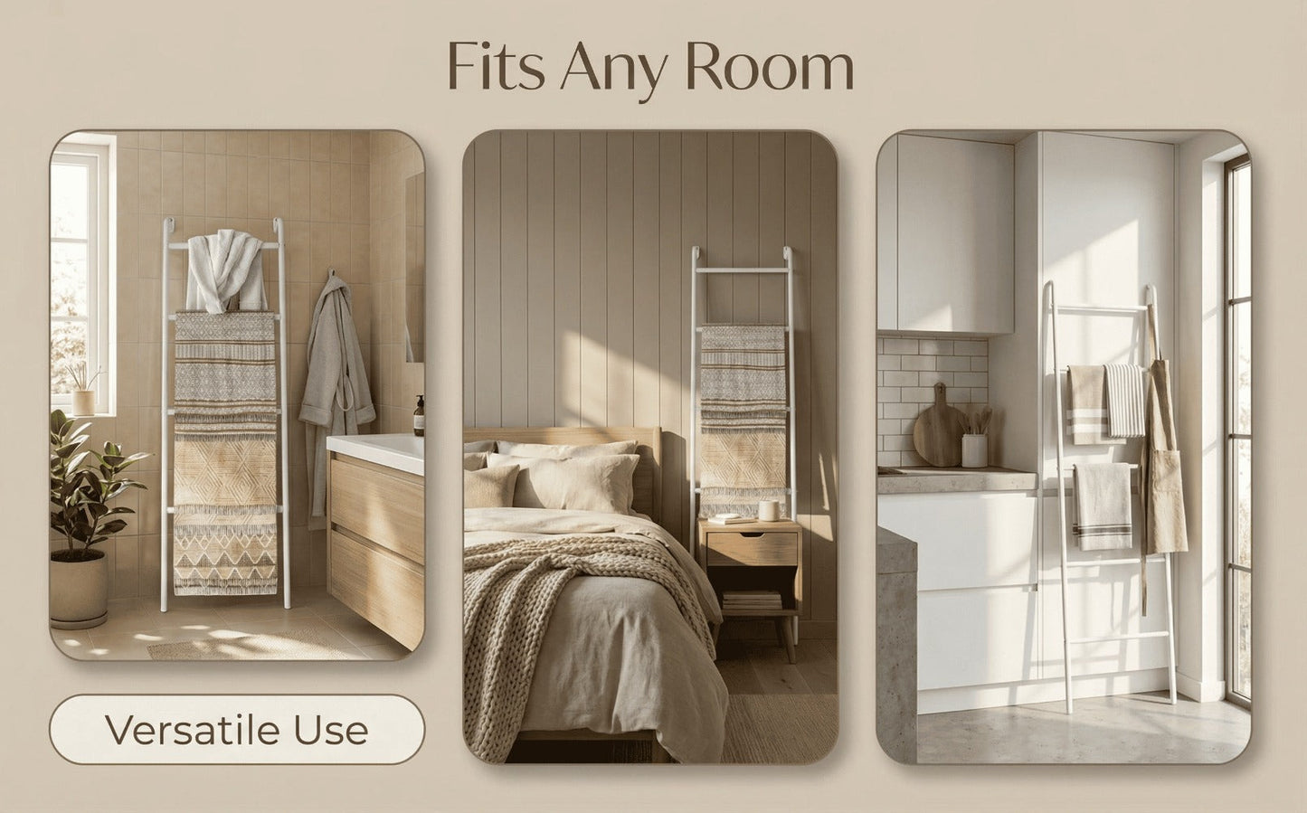 4-Layer Metal Blanket Ladders with Tool-Free Assembly for Living Room detail image - detail view 14
