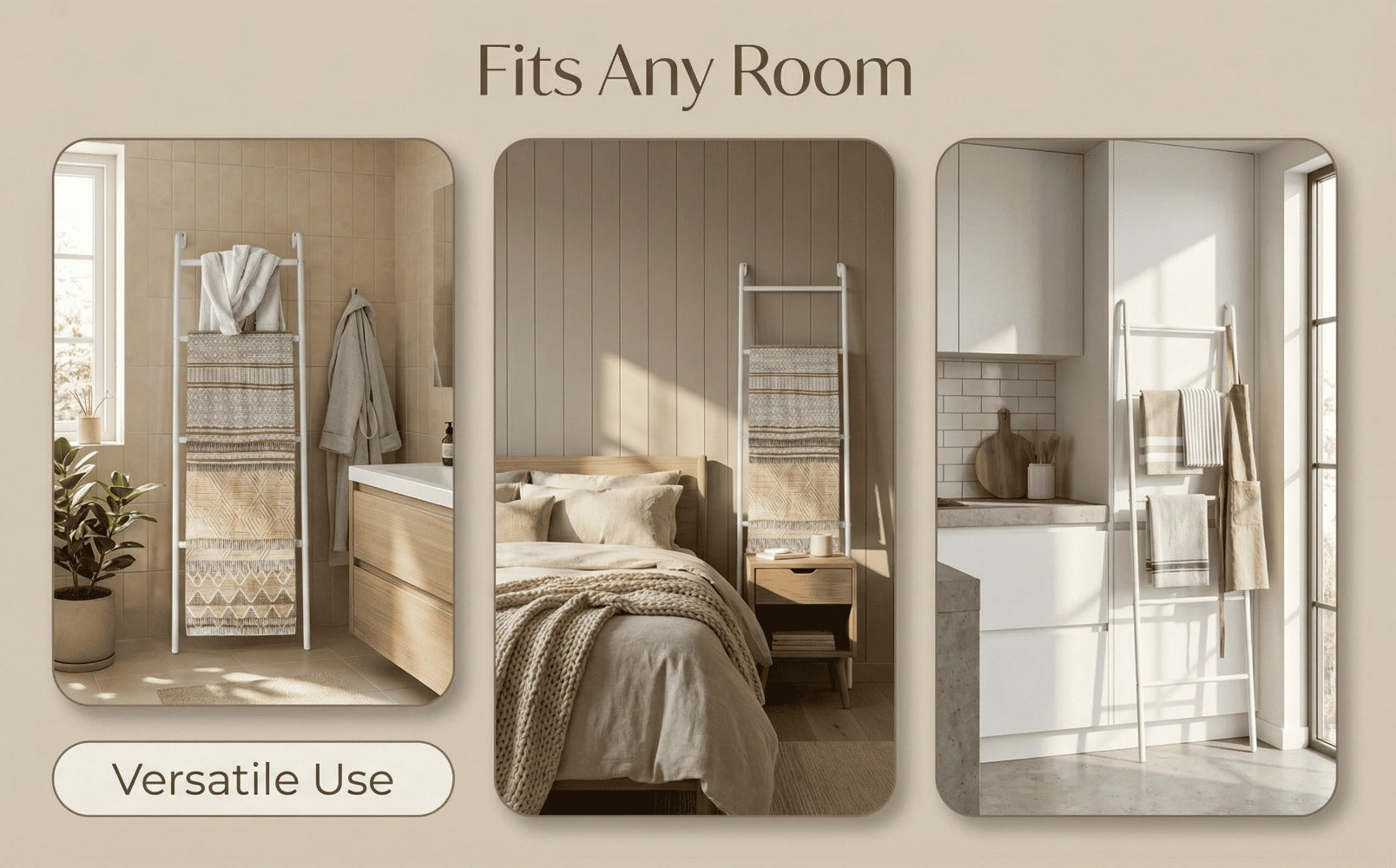 4-Layer Metal Blanket Ladders with Tool-Free Assembly for Living Room detail image - detail view 14
