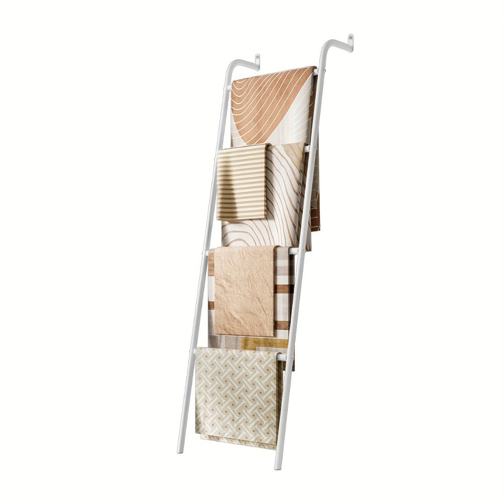 4-Layer Metal Blanket Ladders with Tool-Free Assembly for Living Room detail image - detail view 5