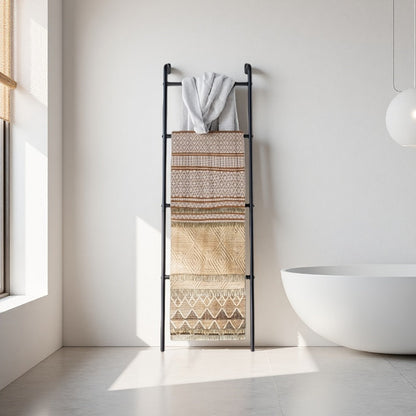 4-Layer Metal Blanket Ladders with Tool-Free Assembly for Living Room detail image - detail view 7