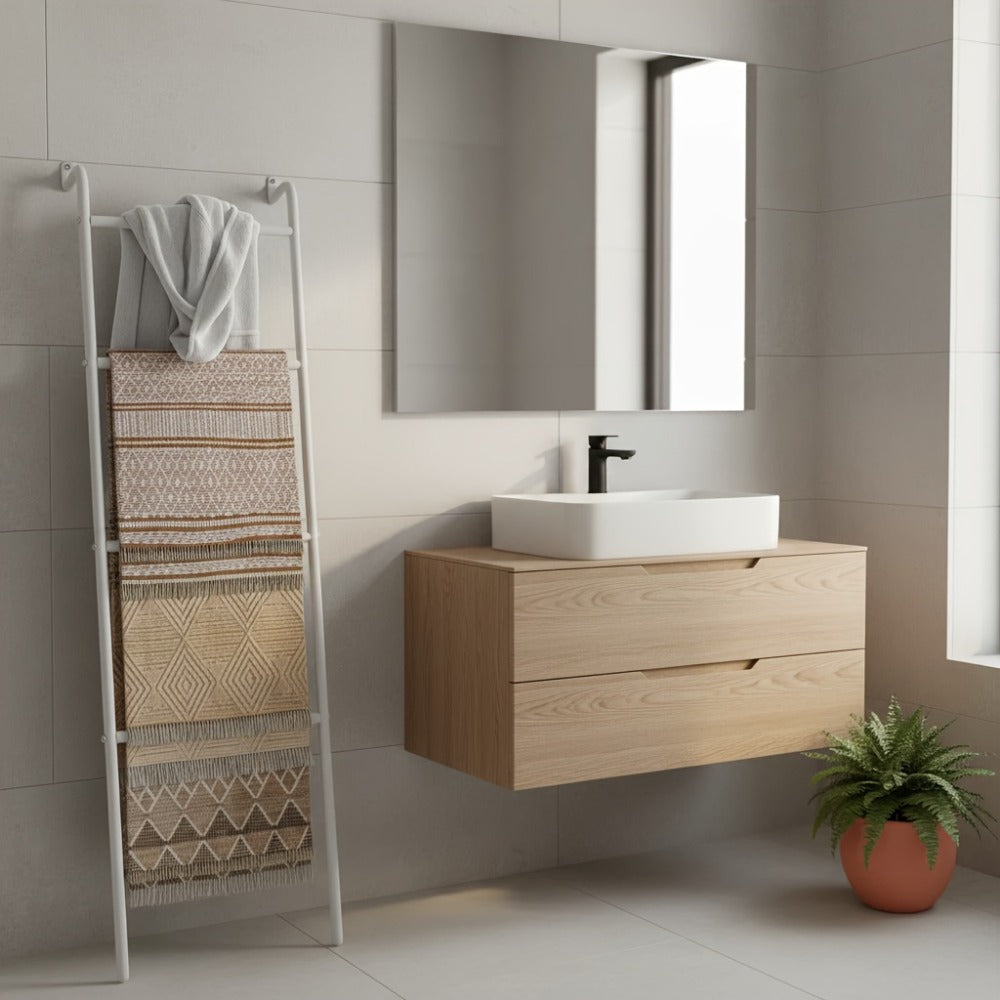 Blanket Ladders, Blanket Ladder 4-Layer Metal Towel Rack Wall Leaning - Decorative Ladder shown in the main product view