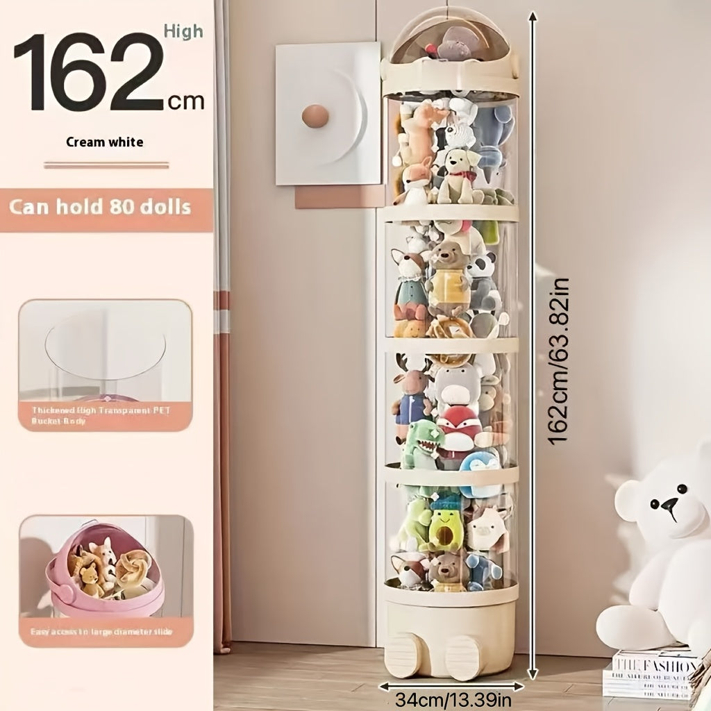 Toy Storage Organizer shown in the Cream option
