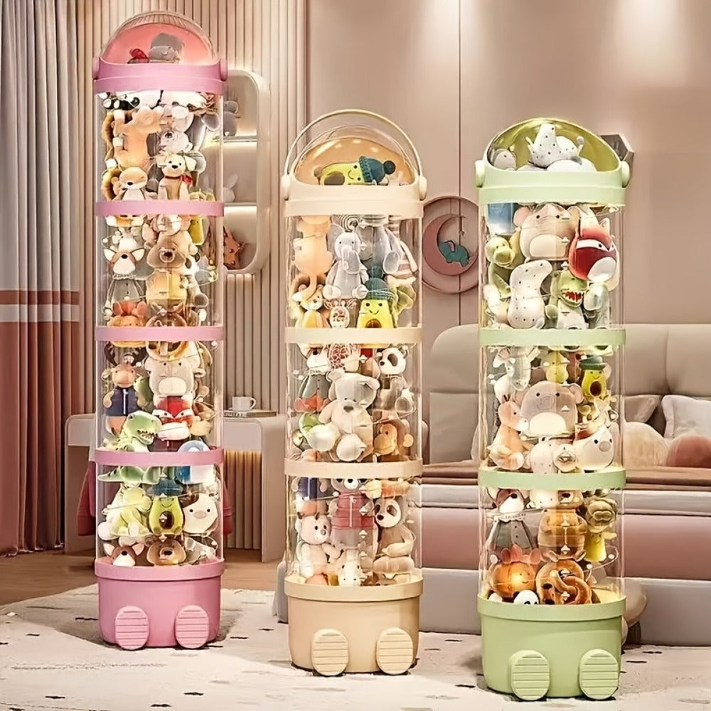 Toy Storage Organizer shown in the Green option