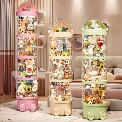 Toy Storage Organizer shown in the Green option