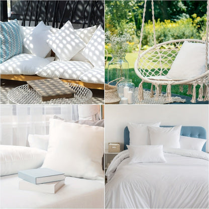 4-Pack Throw Pillows with Waterproof Protection for Living Room detail image - detail view 10