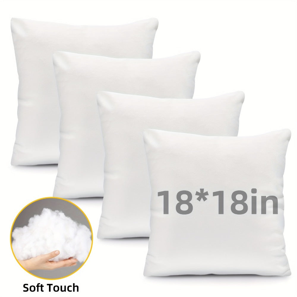 4-Pack Throw Pillows with Waterproof Protection for Living Room detail image - detail view 11