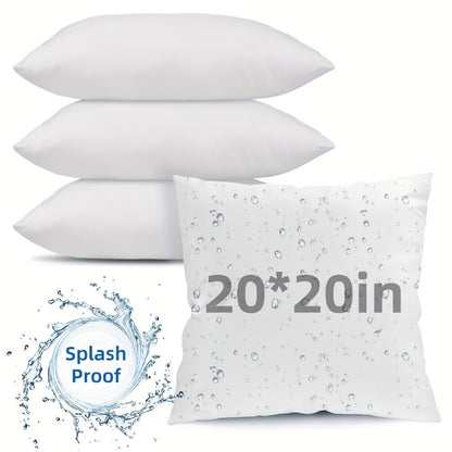 4-Pack Throw Pillows with Waterproof Protection for Living Room detail image - detail view 7