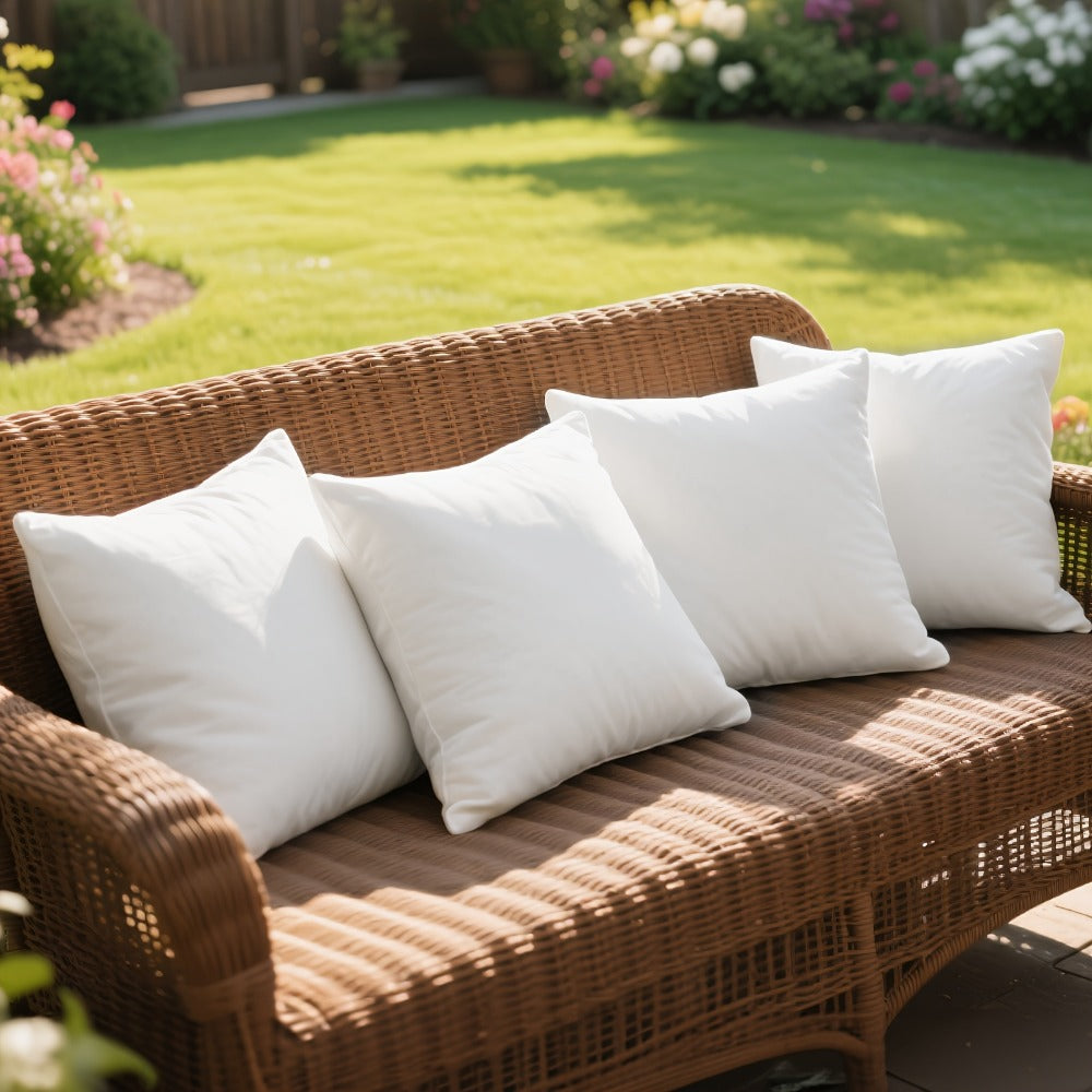 Throw Pillows, Throw Pillow Inserts 4 Pack 18x18 20x20 12x20 Inch Square Lumbar Decorative shown in the main product view