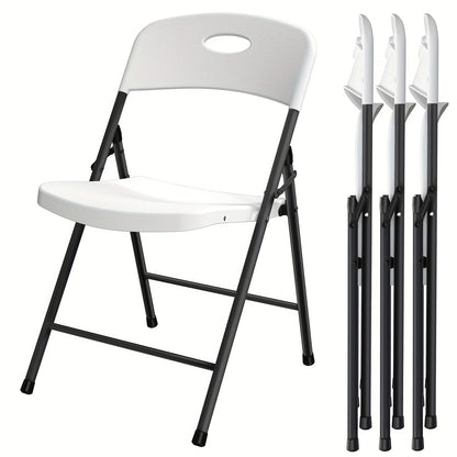 Folding Chairs shown in the White option