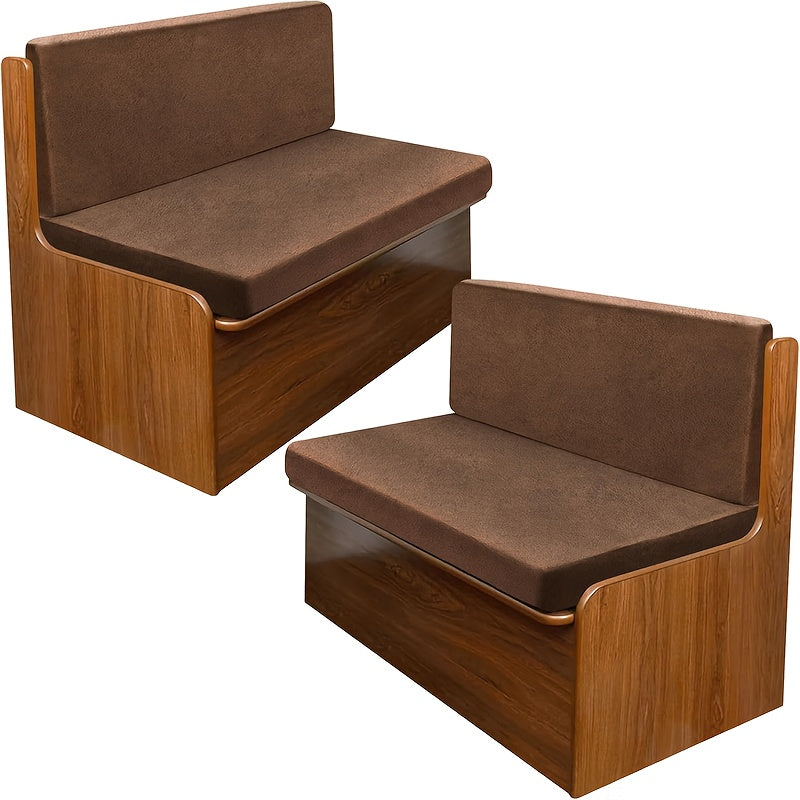 RV Cushion Covers shown in the Coffee, 4Pcs/2Set option
