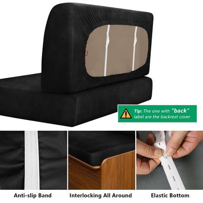 4-Piece Set Rv Cushion Covers with Tool-Free Assembly and Multiple Color Options detail image - detail view 8