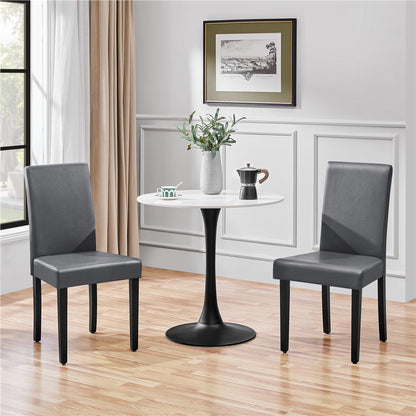Dining Chairs shown in the Dark Gray(New), 2pcs option