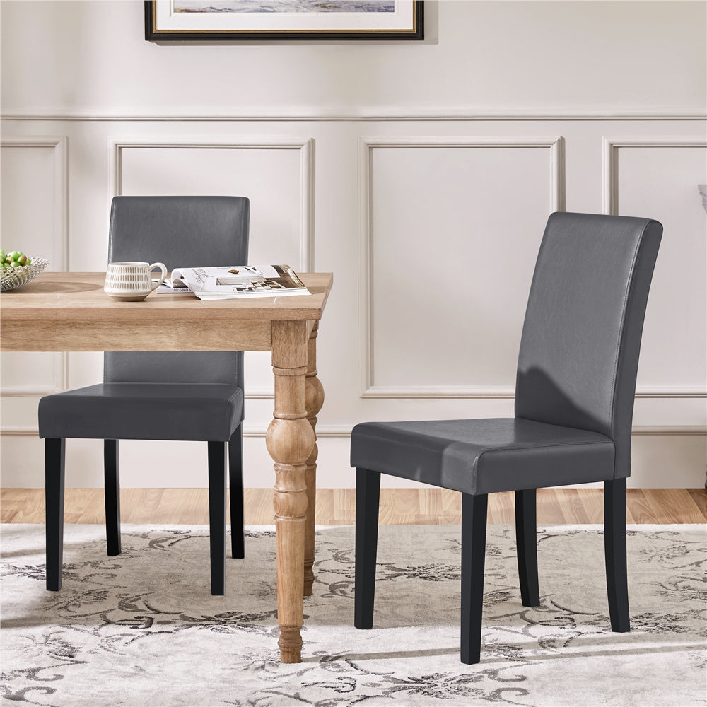 4-Piece Set Upholstered Dining Chair for Kitchen and Home Office detail image - detail view 10