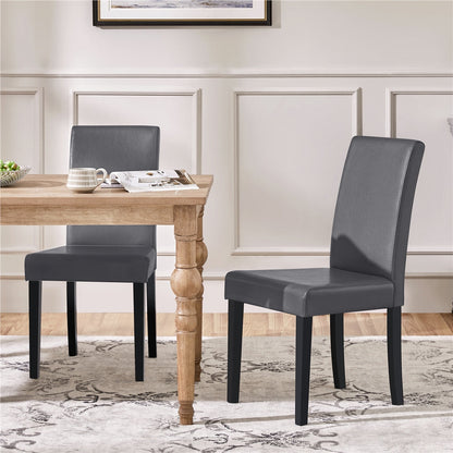 4-Piece Set Upholstered Dining Chair for Kitchen and Home Office detail image - detail view 10