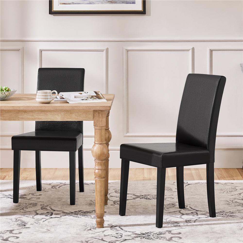4-Piece Set Upholstered Dining Chair for Kitchen and Home Office detail image - detail view 14